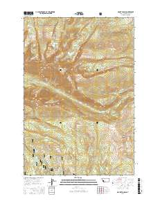 Mount Haggin 2017 topographic map thumbnail