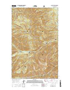 Mount Hefty 2017 topographic map thumbnail