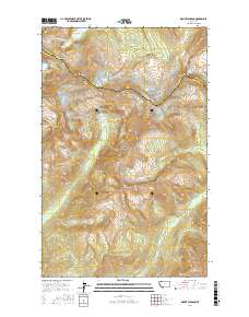 Mount Jackson 2017 topographic map thumbnail