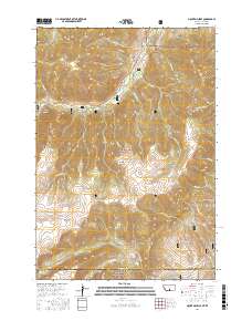 Mount Maurice 2017 topographic map thumbnail