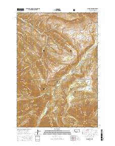 Mount Rae 2017 topographic map thumbnail