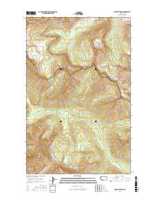 Mount Stimson 2017 topographic map thumbnail