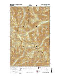 Mount Thompson-Seton 2017 topographic map thumbnail