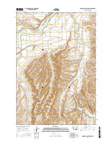 Mountain Pocket Creek 2017 topographic map thumbnail