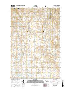 Mud Creek 2017 topographic map thumbnail