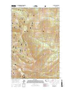 Murr Peak 2017 topographic map thumbnail