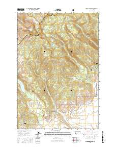 Mussigbrod Lake 2017 topographic map thumbnail