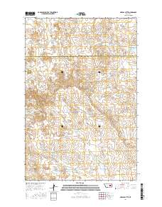 Needle Butte 2017 topographic map thumbnail