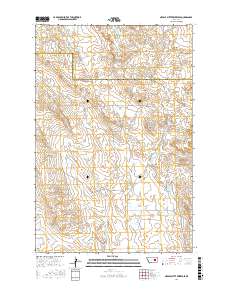 Needle Butte Reservoir 2017 topographic map thumbnail