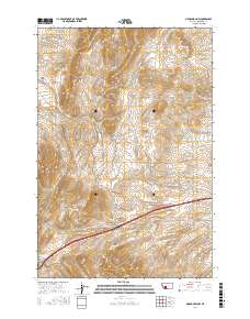 Negro Hollow 2017 topographic map thumbnail