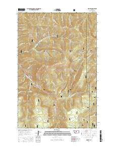 Neihart 2017 topographic map thumbnail