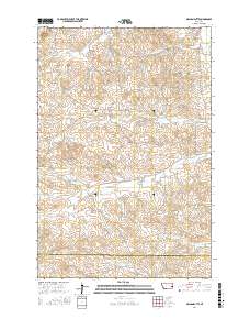 Nelson Butte 2017 topographic map thumbnail