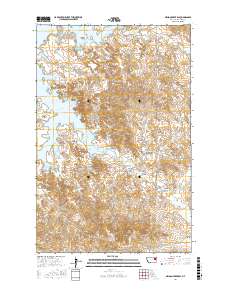 Nelson Creek Bay 2017 topographic map thumbnail