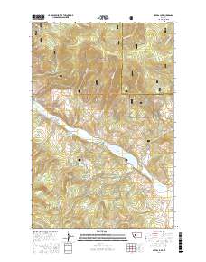 Nevada Lake 2017 topographic map thumbnail