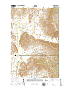 Niarada 2017 topographic map thumbnail