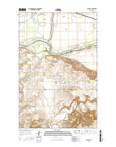 Nickwall 2017 topographic map thumbnail