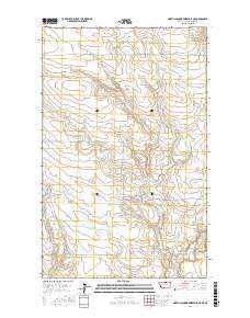 North Chinook Reservoir NE 2017 topographic map thumbnail