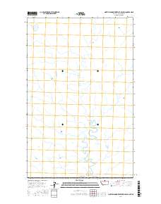 North Chinook Reservoir NW OE N 2017 topographic map thumbnail