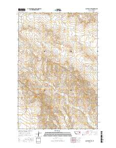 North Coulee 2017 topographic map thumbnail