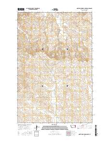 North Fork Horse Creek 2017 topographic map thumbnail