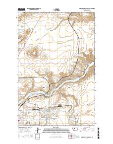 Northeast Great Falls 2017 topographic map thumbnail