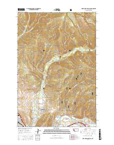 Northeast Missoula 2017 topographic map thumbnail