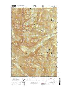Northwest Peak 2017 topographic map thumbnail