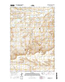 Nunemaker Hill 2017 topographic map thumbnail