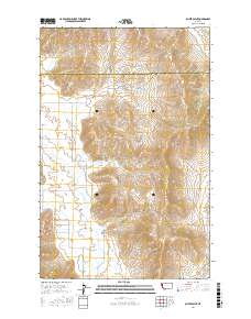 Oliver Point 2017 topographic map thumbnail