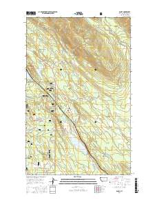 Olney 2017 topographic map thumbnail