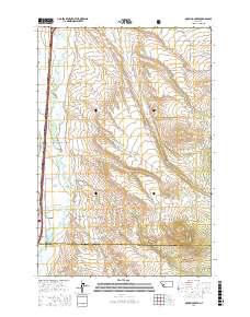Orofino Creek 2017 topographic map thumbnail
