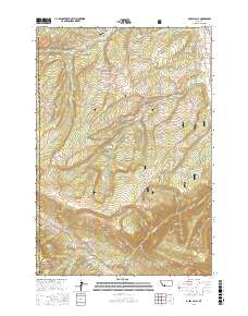 Ousel Falls 2017 topographic map thumbnail