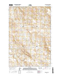 P K Ranch NE 2017 topographic map thumbnail