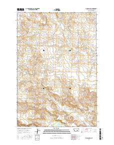 P K Ranch SE 2017 topographic map thumbnail