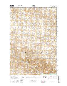 P K Ranch SW 2017 topographic map thumbnail