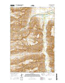 P N Ranch 2017 topographic map thumbnail