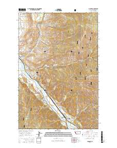 Paradise 2017 topographic map thumbnail