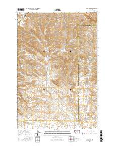 Park Coulee 2017 topographic map thumbnail