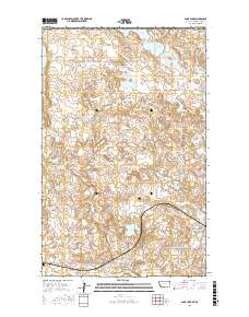 Park Lake 2017 topographic map thumbnail