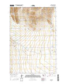 Parker 2017 topographic map thumbnail