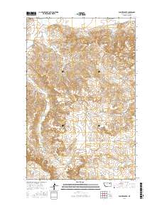Pasture Creek 2017 topographic map thumbnail