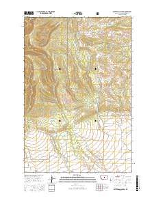 Patterson Canyon 2017 topographic map thumbnail