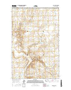 Pea Lake 2017 topographic map thumbnail