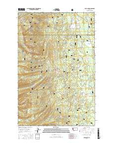 Peck Lake 2017 topographic map thumbnail