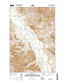 Pennock Creek 2017 topographic map thumbnail