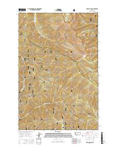 Penrose Peak 2017 topographic map thumbnail
