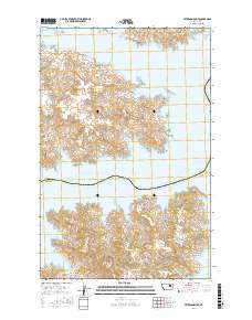 Peterson Point 2017 topographic map thumbnail