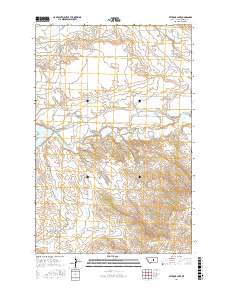 Petrolia Lake 2017 topographic map thumbnail