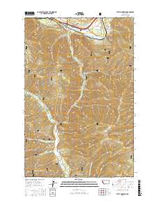 Petty Mountain 2017 topographic map thumbnail