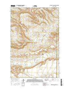 Pike Creek Hills West 2017 topographic map thumbnail